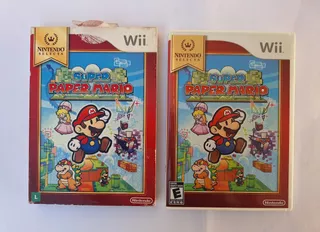 Super Paper Mario Original Completo Com Luva Nintendo Wii