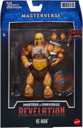 Masters Of The Universe Revelation Masterverse He-man Wave 1