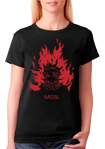 Imagen 2 de 3 de Polera Estampada Fairy Tail / Natsu R331g331