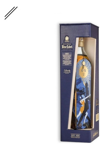 Johnnie Walker Blue Ed. Argentina, 750ml - Go Whisky Baires