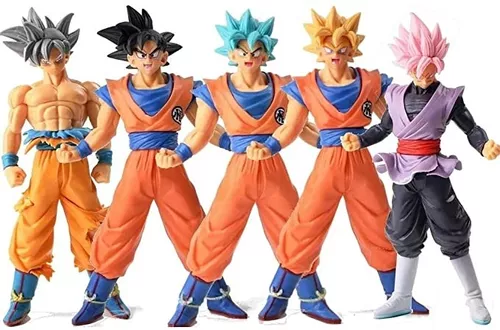 Boneco Dragon Ball Z - Goku Super Sayajin 20cm Cabelo Loiro