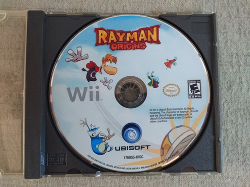 Solo Disco Rayman Origins Nintendo Wii