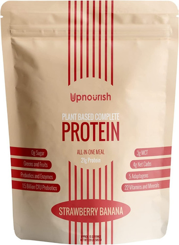 Upnourish | Plant Based Meal Replacement | 1.39lb | Strawber