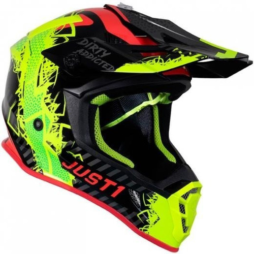 Capacete Just1 J38 Mask Amarelo