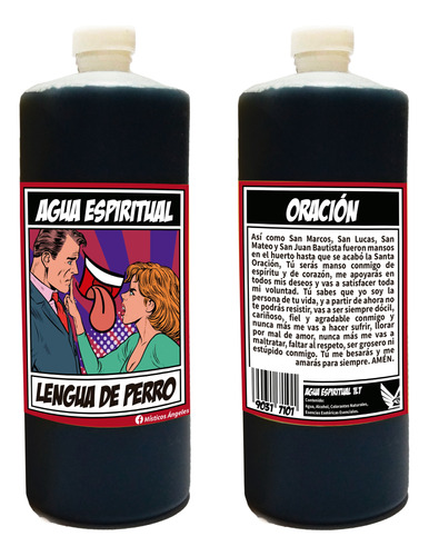 Agua Espiritual Lengua De Perro