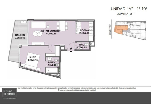 Desarrollo En Pozo / 2 Ambientes / Amenities / Las Cañitas