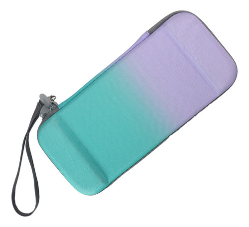 Kit Para Nintendo Switch Lila Turquesa Estuche Protector