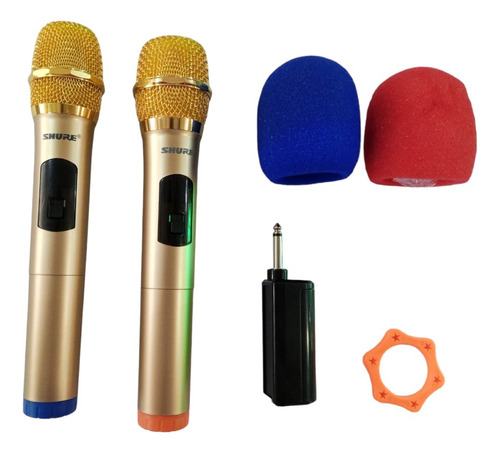 Microfonos Inalambricos Shure Wireless Doble Pack