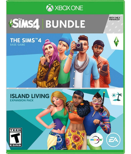 The Sims 4 Island Living Bundle Xbox One Juego Físico 