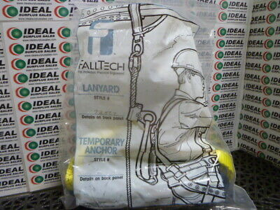 Falltech 72562 Clearpack 6ft Shock Absorbing Lanyard - N Ssh