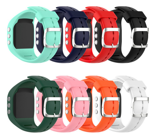 1 (db) Correa De Silicona Para Polar A300, Pulsera De