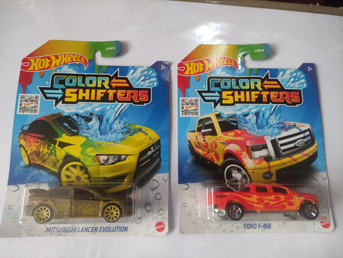 Lote Hot Wheels 2 Color Shifters 1:64 (Usado)