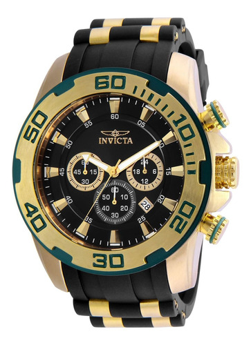 Reloj Invicta 22347 Poliuretano Negro Hombre