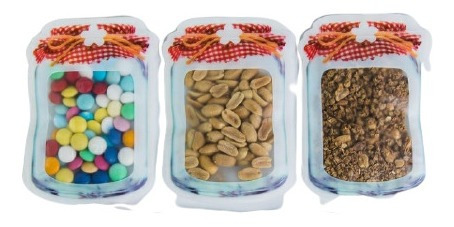 Bolsa De Almacenamiento Modelo Ziploc Cierre Hermético 30pcs