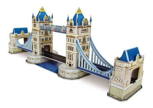 Puzzle 3d Viajero - Tower Bridge Regalo Recuerdo Londres