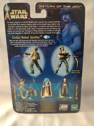 Endor Rebel Soldier Star Wars Return Of The Jedi (Usado)