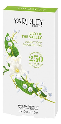 Kit Sabonete Em Barra Lily Of The Valley 3x100g Yardley