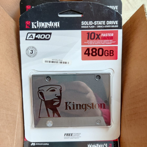 Kingston Disco Duro Solido 480gb Ssd A400 From Eayllu