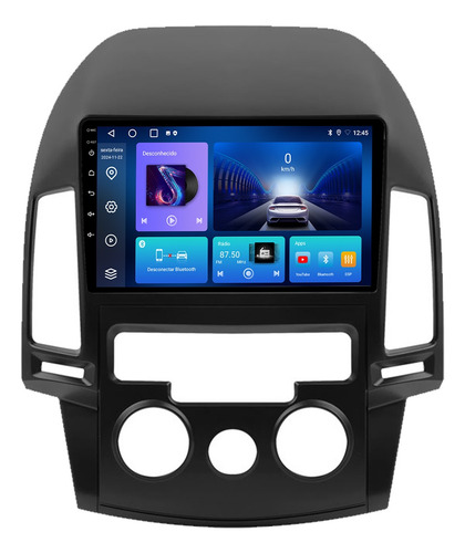 Central Multimidia I30 08/12 9p Android 14 Carplay 4gb 64gb