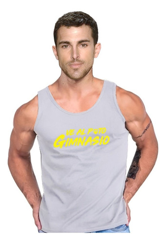 Polera Ve Al Put#  Gimnasio Crosfit Pesas Musculo  Tank Gym