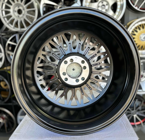 Rines 17 4 100/4 114 Estilo Bbs Black Progresivos Jetta Golf