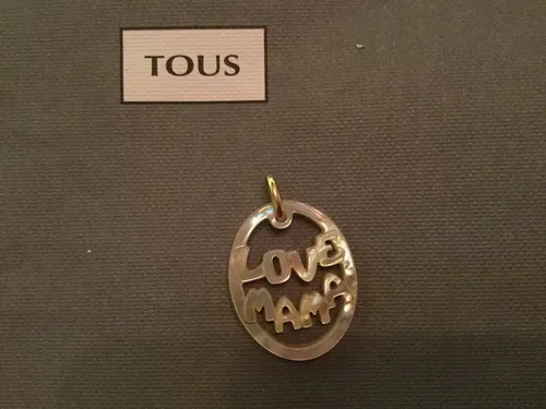 Dije Tous De Nacar Y Oro 18k
