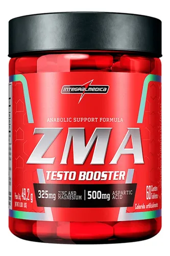 Multivitamínico ZMA 60 cápsulas - Zinco, Magnésio e Vitamina B6 -...