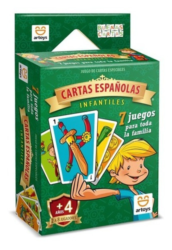 Juego De Cartas Españolas Infantiles Artoys