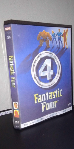 Dvd - Série Quarteto Fantástico 1994 Desenho Clássico Box