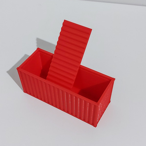 Kit 165 Miniaturas Container 20 Pés Dc Escala 1:87