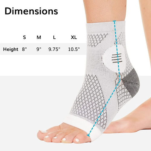3 Pares De Calcetines De Compresión Para Neuropatía,