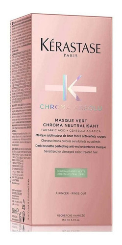 Kerastase Chroma Absolu Masque Vert Chroma Neutralisant 150m