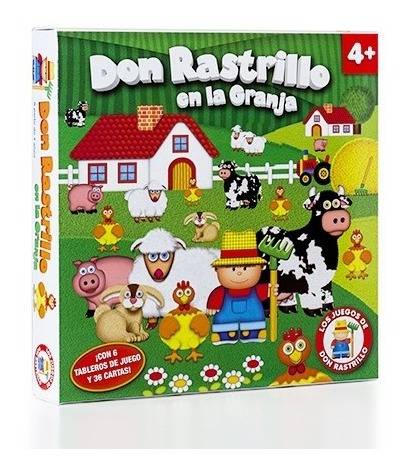 Juego Mesa Don Rastrillo En La Granja Ruibal Infantil