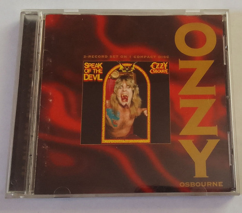 Ozzy Osbourne Speak Of The Devil Remasterizado 1995