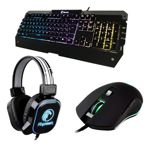 Combo Teclado Mouse Gamer Meetion Retroiluminado Pro C4 Oy