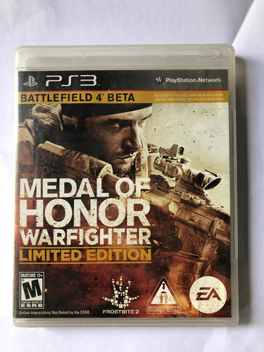 Medal Of Honor Warfighter Limited Edition Ps3