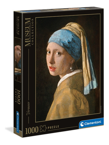 Joven Con Arete De Perla Vermeer Rompecabeza 1000 Clementoni
