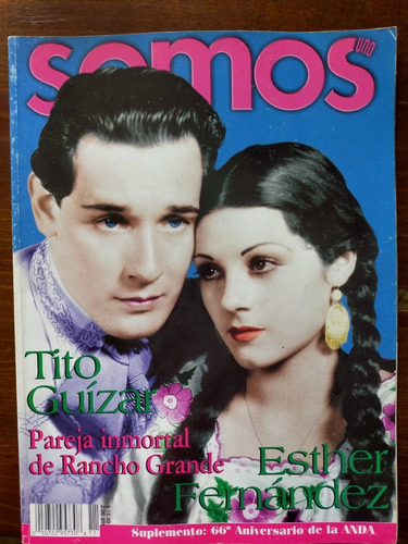 Tito Guízar Y Esther Fernández En Revista Somos Año-2000