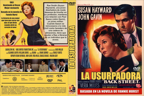 La Usurpadora- La Calle De Atrás- Susan Hayward Dvd