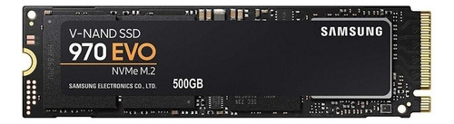 Disco Sólido Interno Samsung 970 Evo 500gb Mz-v7e500 
