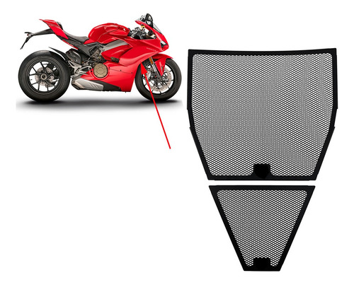 Protector De Radiador Para Ducati Streetfighter V4/ S