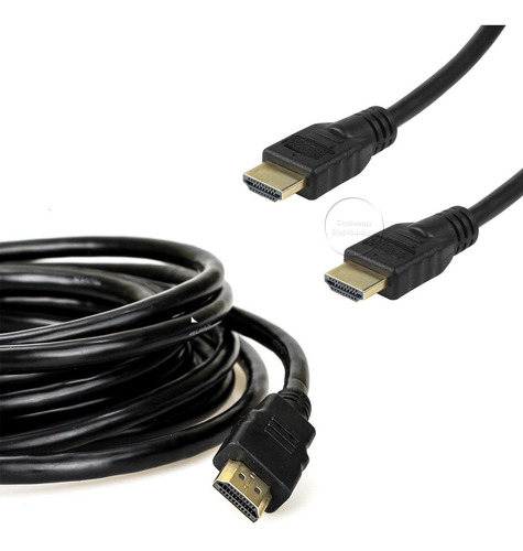 Kit 2 Cabos Hdmi 5 Metros 1.4 Full Hd 