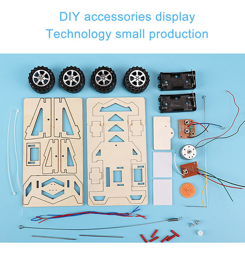 Juguetes U Diy Rc Car Kids Assembly Building Vehicle Toys R