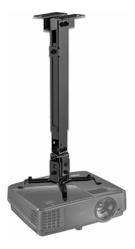 Imagen 5 de 8 de Soporte Video Beam Proyector Pared/techo Techgo Spp-01 Negro