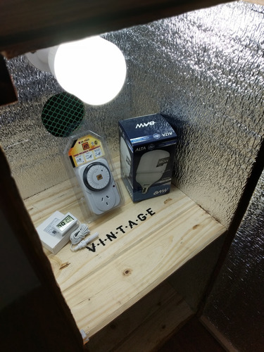Indoor Cultivo Armario 100x40x40 Con Extractor Envío Gratis