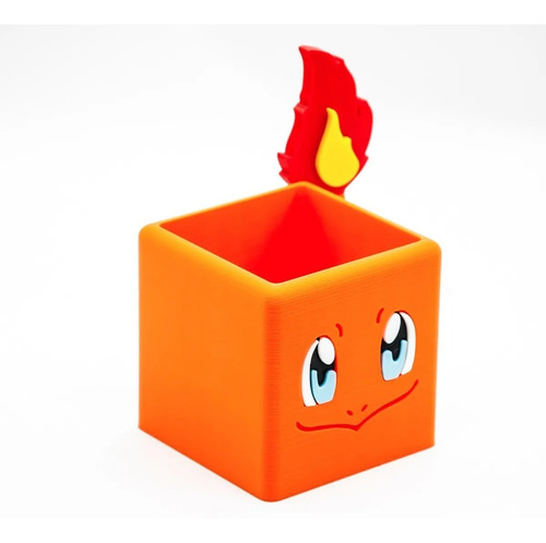 Imagen 3 de 6 de Maceta - Lapicero Pokemon Cuatro Modelos Impresion 3d