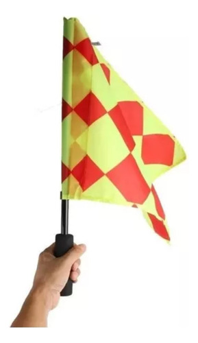 2 Banderines Pro Juez De Linea Lineman Arbitro Referi Futbol
