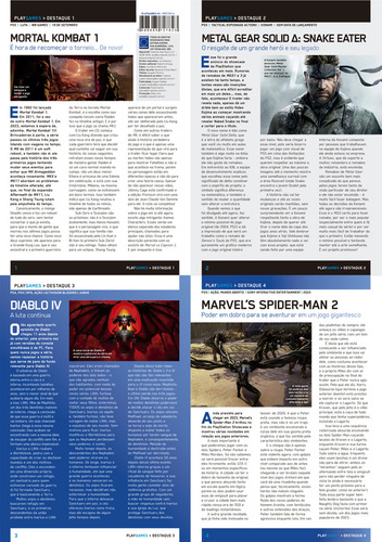 Superpôster Playgames Mortal Kombat 1, De Editora Europa. Editorial Europa, Capa Mole Em