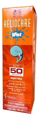 Heliocare Kids Advanced Spray Spf 50 125 Ml Alta Protección