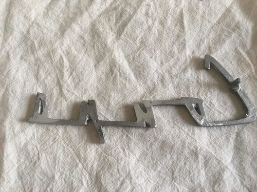 Insignia Coupe Bmw De Carlo Aluminio (Usado)